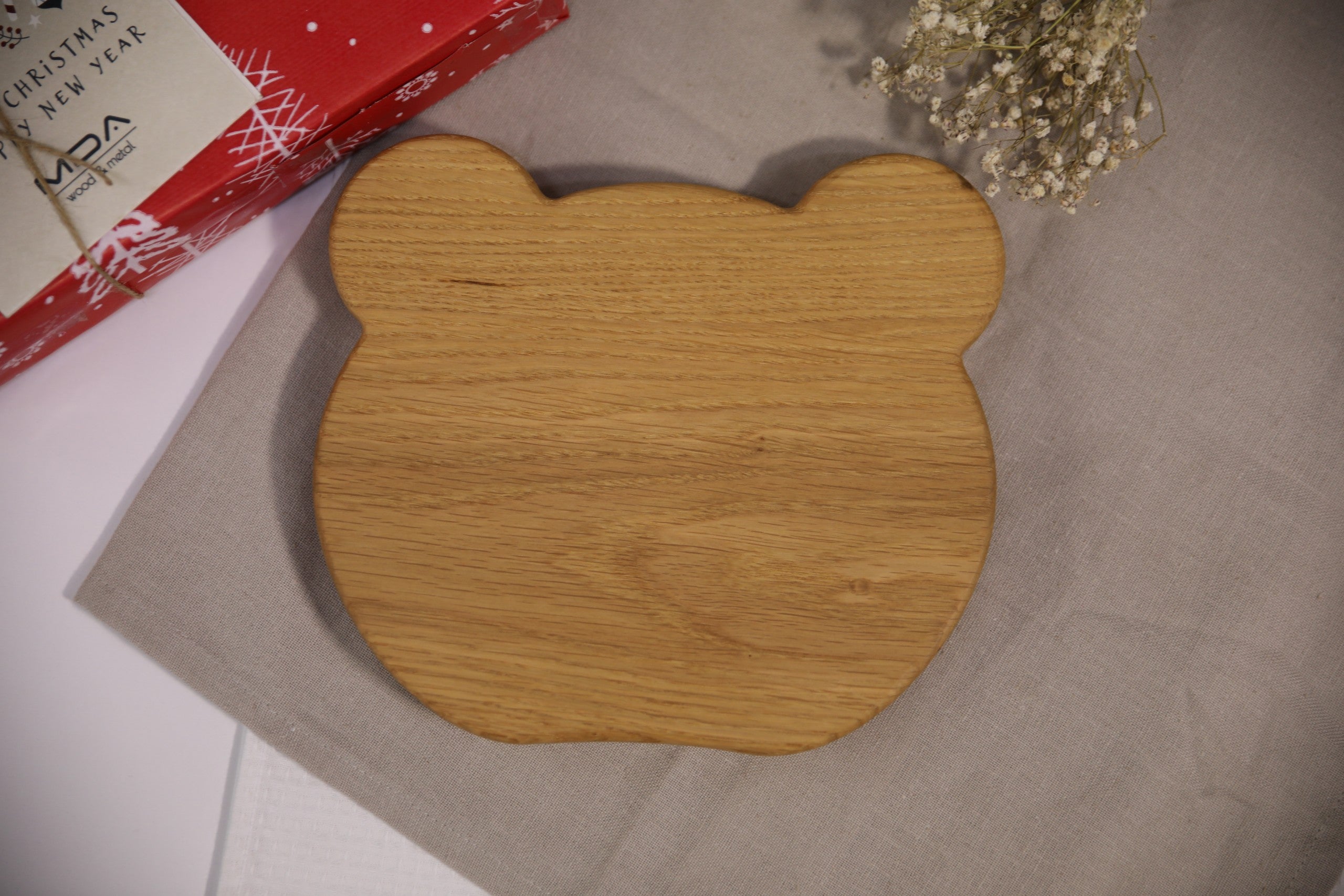 Wooden Plate For Kids - Panda