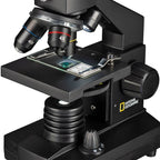 Mikroskopas su USB 40-1024X lagamine, National Geographic 5 metų garantija