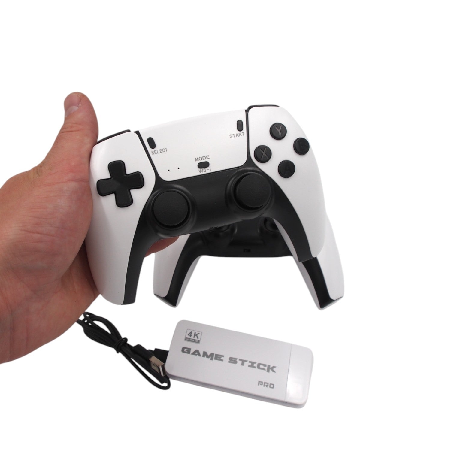 Žaidimų konsolė su dviem pulteliais