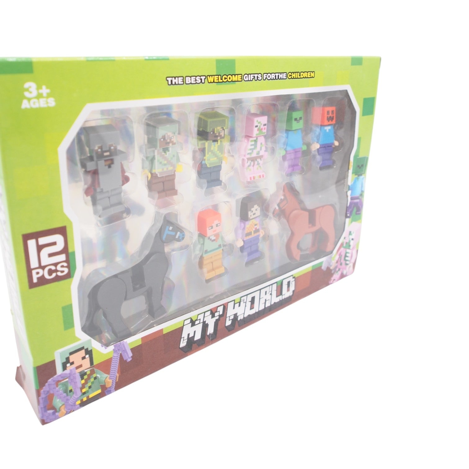 Žaislų rinkinys „My World“ Minecraft (12 vnt.)